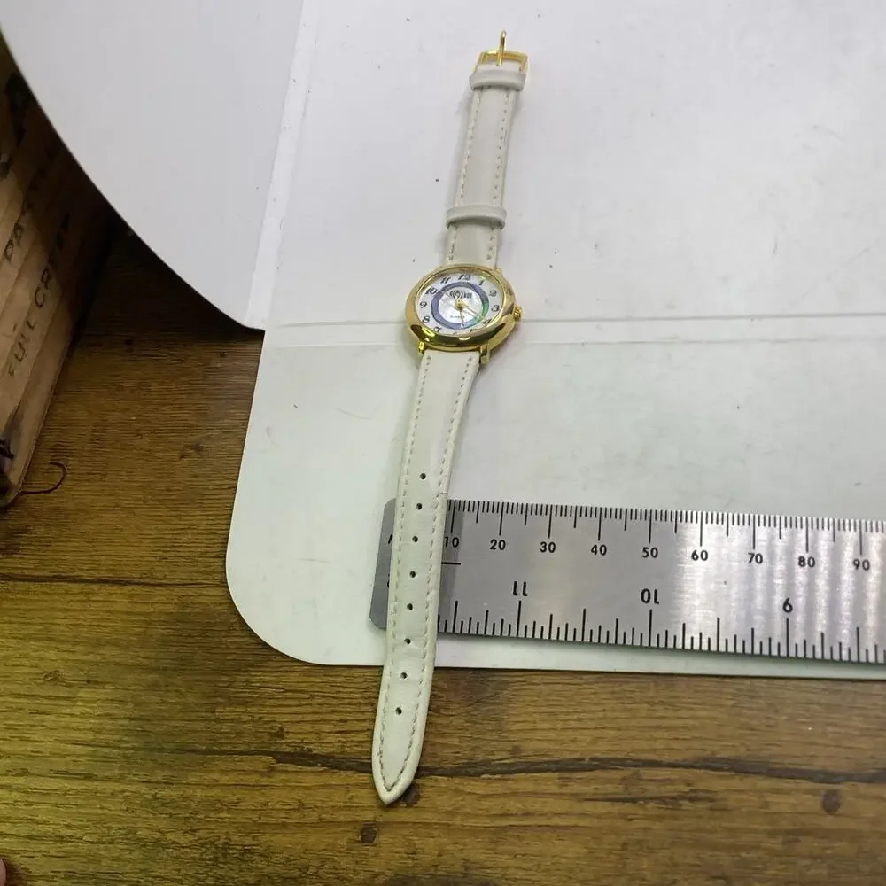Gitano Vintage Womens Abalone Watch New Battery